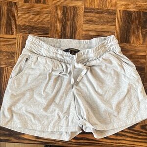 Pacific Trail Light Gray Women's Athletic Lounge Shorts